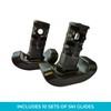 Stander Replacement Ski Glides, Compatible with Stander's Wonder-Walker and Wonder-Walker-Plus,