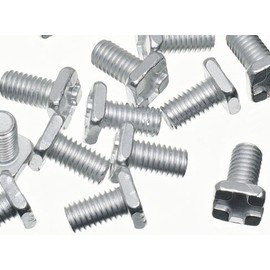 Aluminium Greenhouse Bolts x 100
