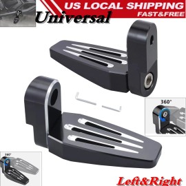 Unbranded Universal Fit Foot Pegs Footrests For Can Am Spyder F3 F3S F3T F3LTD Left&Right
