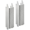 Geberit 111847001 Brackets, Set of 2 pieces