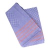 Redecker + Kracht Oversized Tea Towel Blue Check/Red Stripes 50