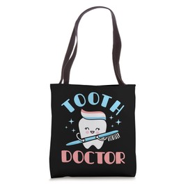 Tooth Doctor Pediatric Dentist Dentistry Tote Bag