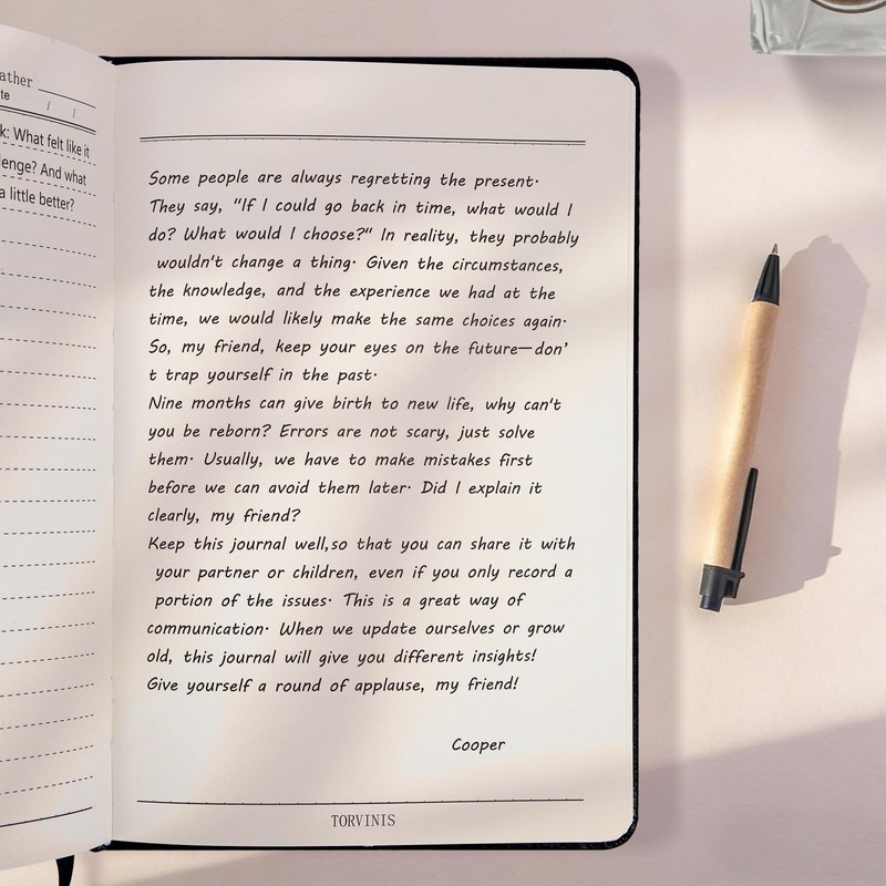 TORVIVIS Better Everyday Journal - Guided Journal Daily - 5