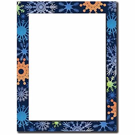 Funky Flakes Letterhead Laser & Inkjet Printer Paper, 100pk