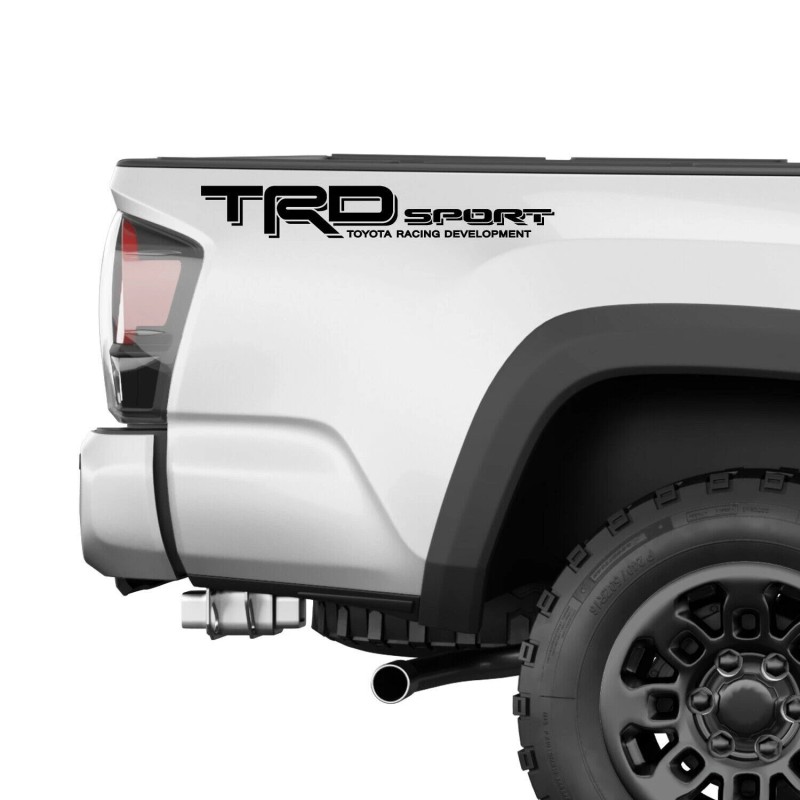 LIGHTCOR TRD SPORT TOYOTA RACING DEVELOPMENT Truck Decals Set of