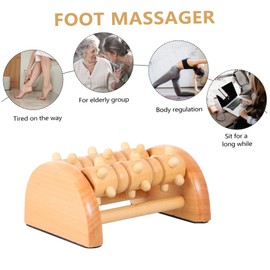 OATIPHO Foot Roller for Stress Relief Portable Foot Tool for Men and Improves Deep Tissue Massage for Home and Travel Use