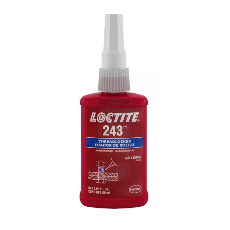 1329467 Loctite Primerless Threadlocker 243, 50mL, Blue