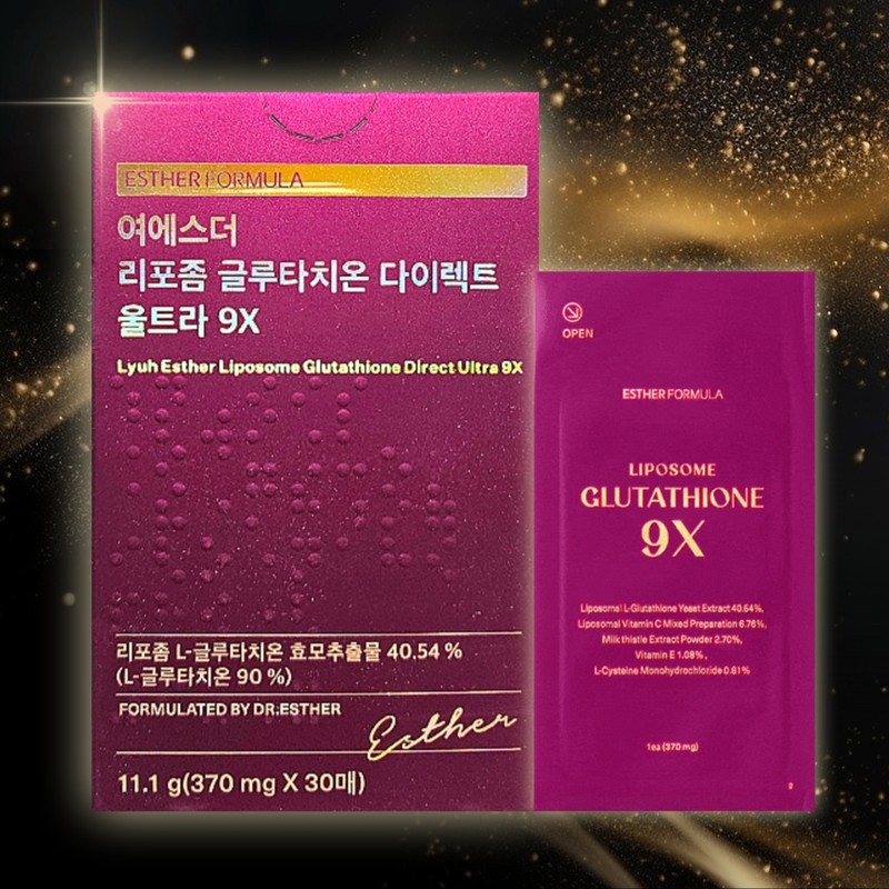 Yeo Esther Liposome Glutathione Direct Ultra 9X 30 sheets x