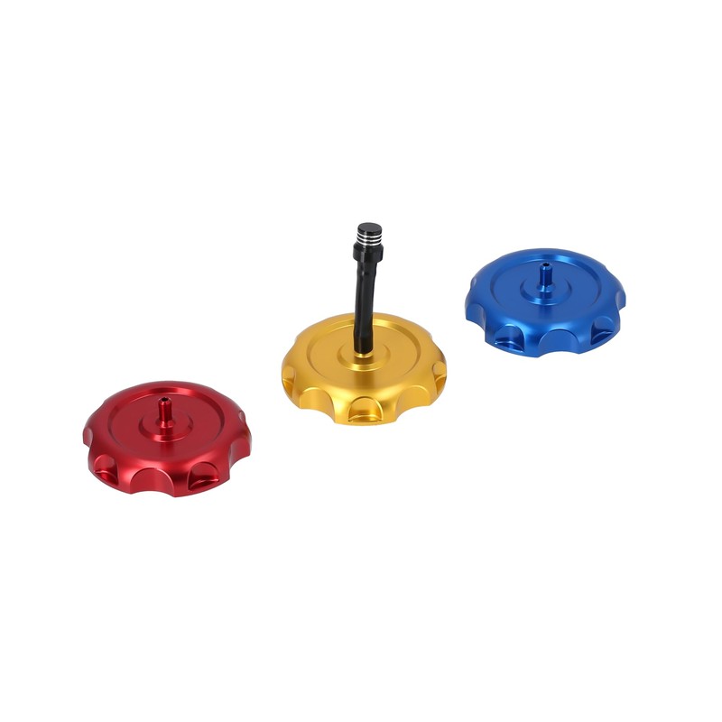 CNC Fuel Cap with Vent Racing Look Green for Simson