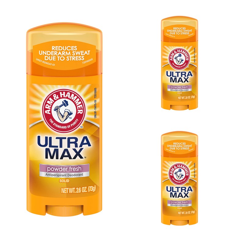 Arm & Hammer Deodorant 2.6oz Solid Ultra Powder Fresh (Oval)