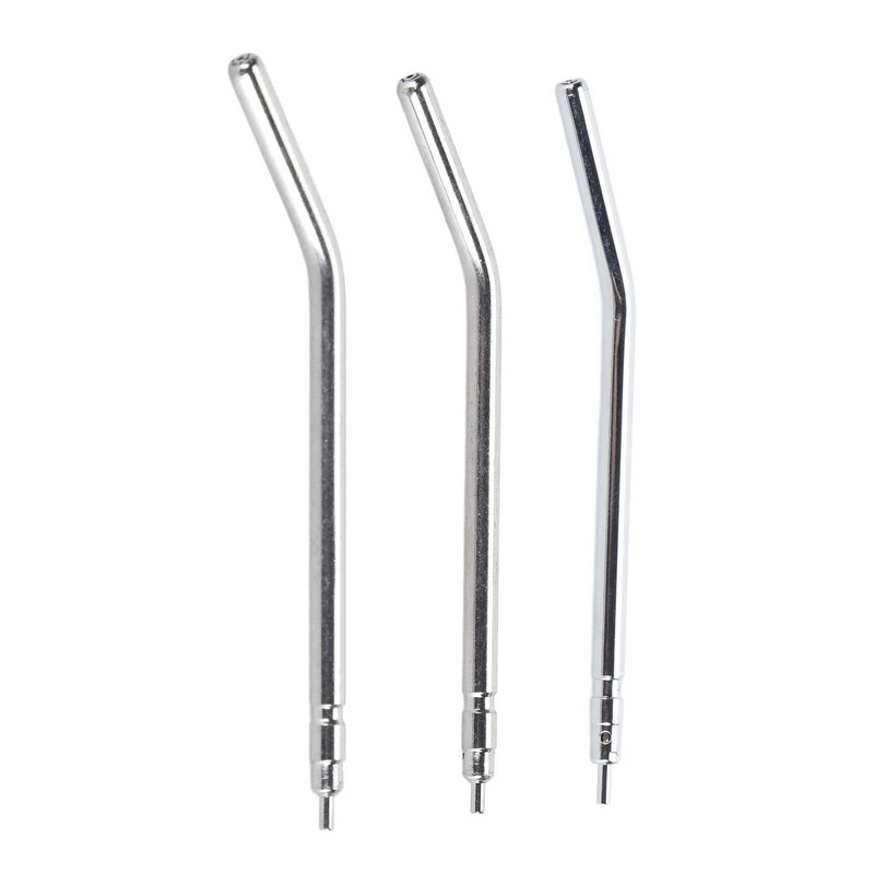 10pcs Oral Care Air Water Syringe Tips Debris Removal Stainless