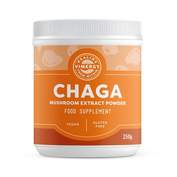 Vimergy Wild Chaga Mushroom Extract Powder, 166 Servings - Ideal