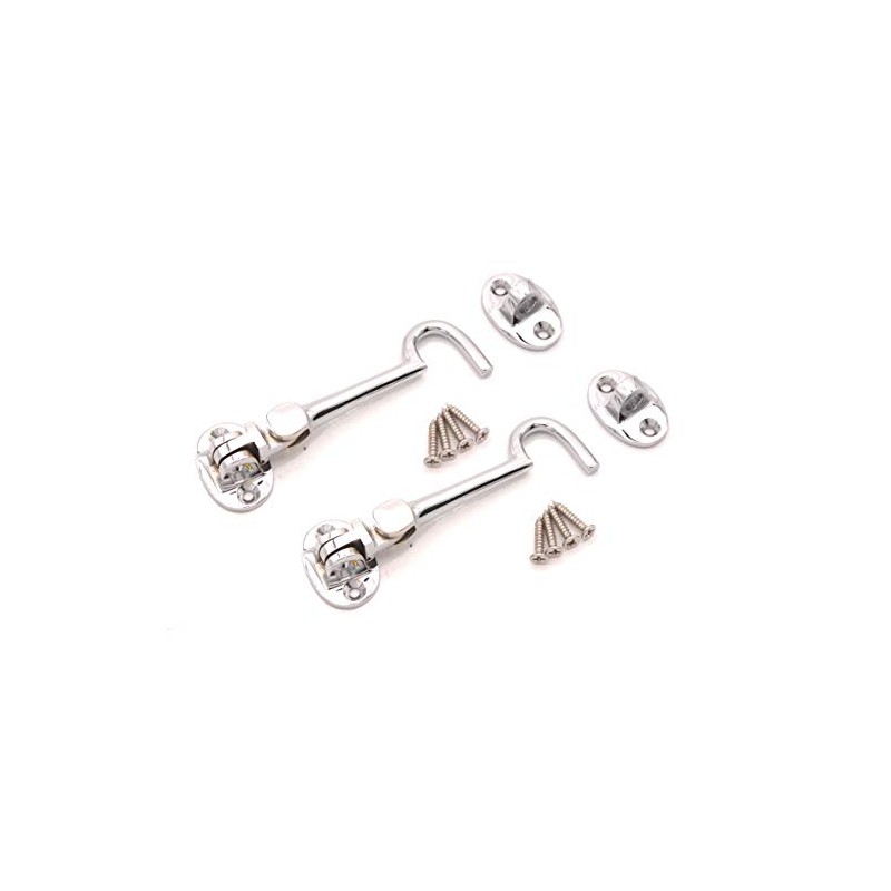 Infinity Decor Pack of 2 Cabin Hook and Eye Solid