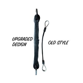 Door Limit Straps For Can Am 2020-Present Defender & Defender Max Limited Heavy Duty 2 Pack Black, Longer than OEM cables for wider door opening