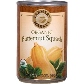 Farmer's Market Foods Organic Butternut Squash, 15-Ounce Cans (Pack of 12)