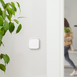 Miratic Single Light Switch, IP20 Light Switch, Surface-Mounted, Ideal for Living and Business Premises, Rated Voltage AC: 230 V, Rated Current: 10 A (White)