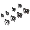 8pcs Leather Shape Punch Cutter Mold High Carbon Steel Hollow