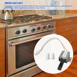 Gxcdizx New Gas Range/Oven Igniter for LG MEE61841401 MEE61841403 MEE63084901 AH3535362 PS3535362