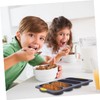 iplusmile Slot French Bread Pan Non Stick Baking Tray for