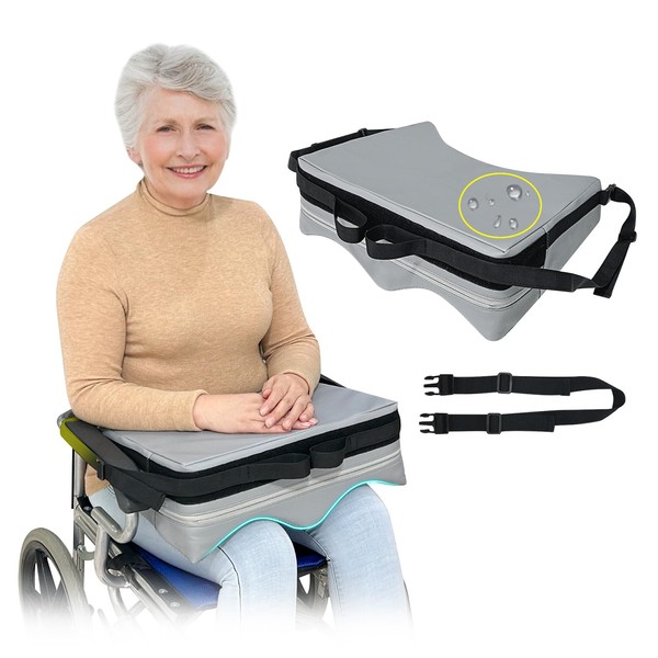 Wheelchair Lap Tray Cushion Wheelchair Lap Buddy for Seniors Removable