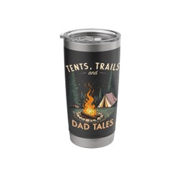 Tents, Trails, and Dad Tales Backpacking Stainless Steel Insulated Tumbler