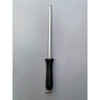 Diekensen Fine Cut Sharpening Steel with Black Handle, 8 inches,