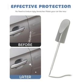 UNLRAE Car Paint Scratch Repair,Touch Up Paint for Cars,Car Accessories,Scratch Pens for Cars,Indoor and Outdoor Use,Easy & Quick Erase Automotive Scratches,Suitable for Most Trucks and SUVs (Silver)