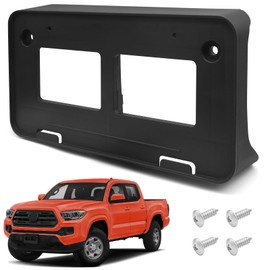 TOPUS for Toyota Tacoma Front License Plate Bracket Frame Holder Mount 2016 2017 2018 2019 2020 2021 2022 Durable Replacement for TO1068134 7510104010 615343567662