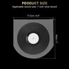 sourcing map 50 Pcs Vinyl Outer Sleeves, Clear Vinyl Record