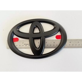 TOYOTA NEW 2022-25 Toyota Tundra Matte Blackout Overlay Front Grille Emblems