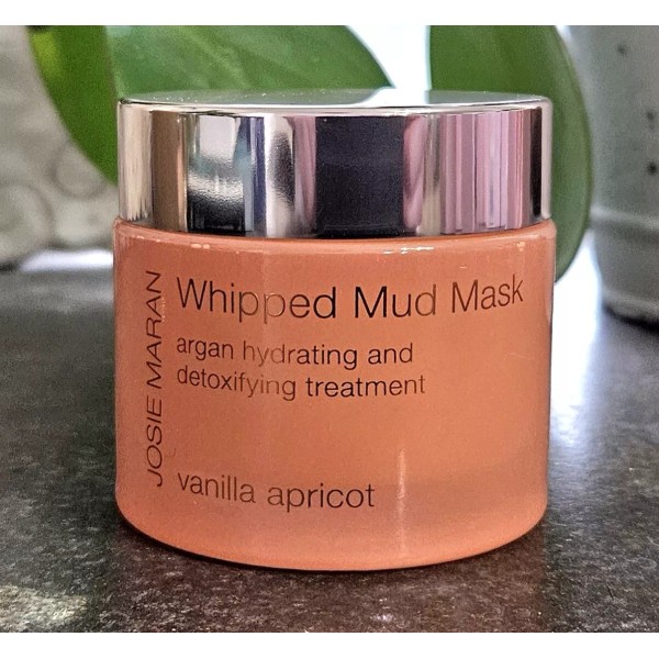Josie Maran VANILLA APRICOT Mud Mask Argan Hydrating & Detxifying