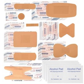 Unbranded Multi-Purpose Wound Bandage Dressing First Aid Supplies 110 Pcs Variety Pack