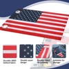 TRINKA 2 Pack Golf Cart American Flag with Elastic Straps,