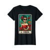 La Chingona Tarot Card Latina Skull Mexican Pride Funny T-Shirt