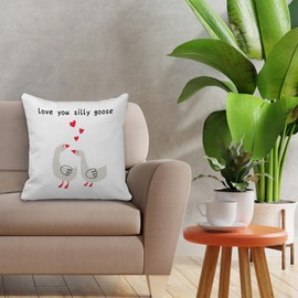 grapehiker Gifts for Girlfriend,Gifts for Wife,I Love You Gifts for Her,Love Gifts for Her,Valentine's Day Gifts, for Women,Love Pillow Covers 18x18,Goose Pillowcase
