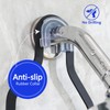 Over the Shower Head Caddy No Drilling black shower caddy