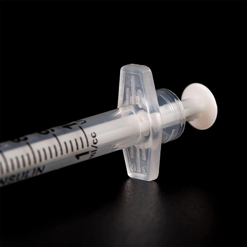 20 pcs1ml Dispensing Measuring Tool + Alcohol Wipes, Plastic Multiple