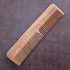 Pure Neem Wood Comb Fine and Wide Teeth Wide and