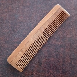Pure Neem Wood Comb Fine and Wide Teeth Wide and Fine Neem Comb