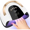 UV Lampe für Gelnägel, 268W UV Lampe Nägel LED Lampe