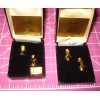 kirsten Vintage Golden Fingernails 18Kt Electroplated Metal Nails 2 Sets