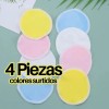 Almohadillas Desmaquillantes Reutilizables Microfibra 4pz F