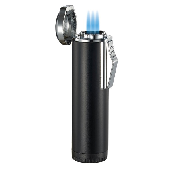 Visol Hades Triple Flame Torch Cigar Lighter (Shipped Without Butane)