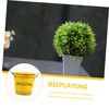 CAXUSD Flower Bucket Handle Metal Planter Rustic Artistic Flowerpot Collapsible