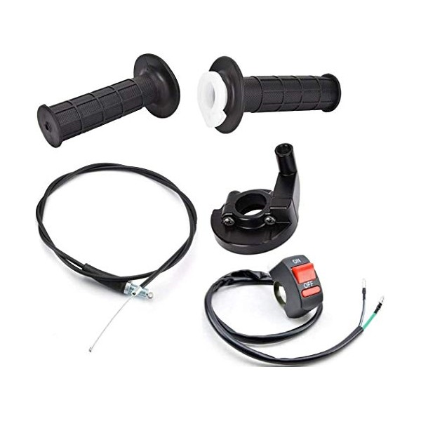 22mm Twist Throttle Accelerator Handle Grips, 50 90 110 125cc