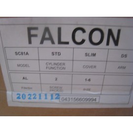 Falcon *NEW* Falcon Allegion SC81A Door Closer Silver Aluminum finish Heavy With hardwa