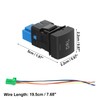 X AUTOHAUX Toyota Compatible Car Hole Expansion Port Switch DRL