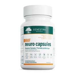 Genestra Brands - HMF Neuro Capsules - Probiotic Formula - Supports Gastrointestinal Health and Beneficial Bacterial Growth - 60 Vegetarian Capsules