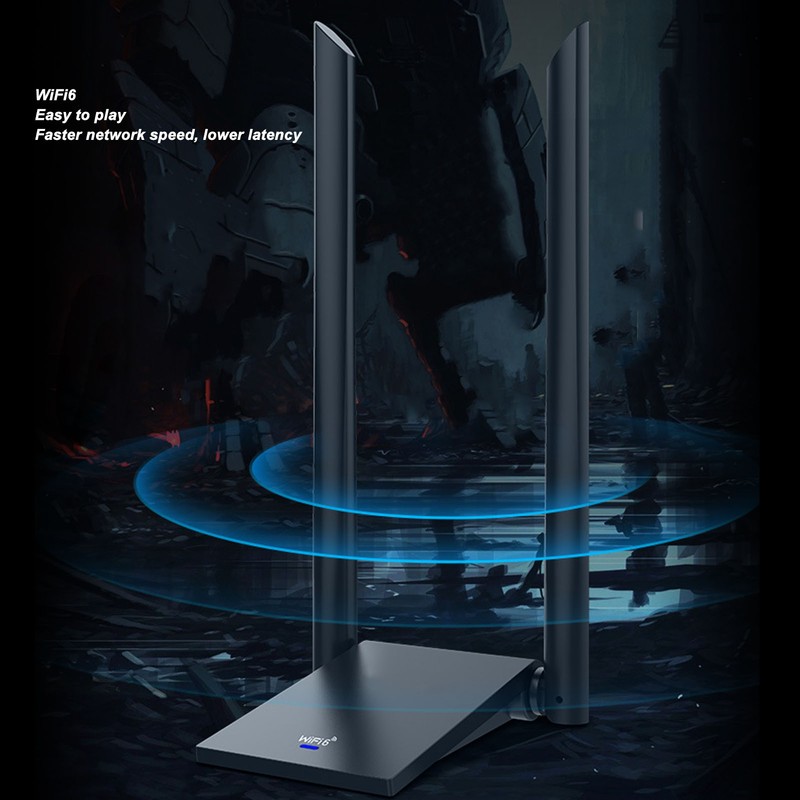 AX1800 WiFi 6 USB Adapter 2.4GHz 5GHz Dual Band WPA3