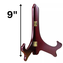 Wooden Mahogany Wooden Easels - Premium Quality Folding Display Stand - #1332-9